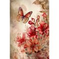 thumbnail image 1 of 5D DIY Con Taladro Hibisco Mariposa Vintage 40x60cm, 1 of 9