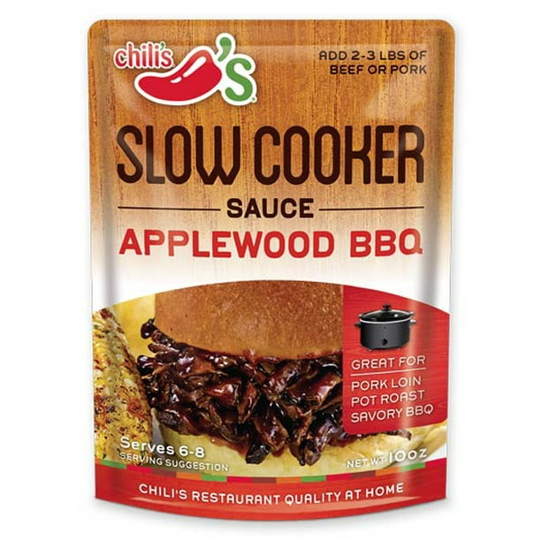 B & M Chili's Applewood Bbq Slow Cooker Sauce