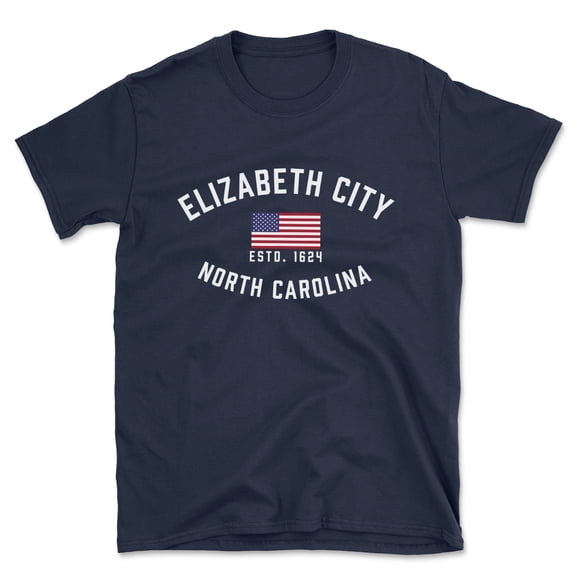 Elizabeth City North Carolina Patriot Men's Cotton T-Shirt