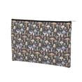 thumbnail image 2 of Haiem Mushrooms and Leaves Music Lover Merch Makeup Bag, Cosmetic Bag,Singer Fans Cosmetic Bag, Portable Stationary Storage Organizer, Travel Makeup Bag, 2 of 8