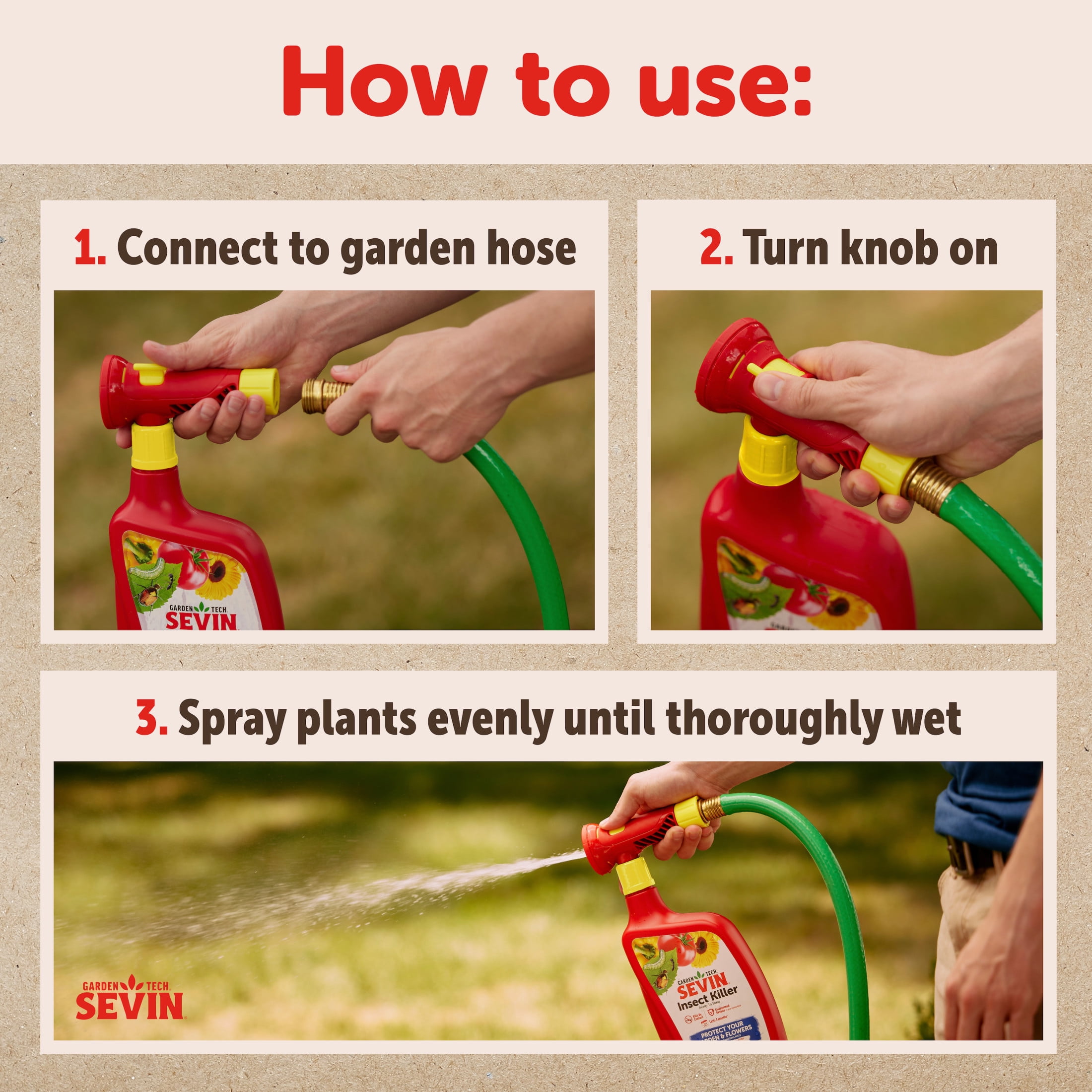 Sevin Ready-to-Spray Liquid Insect Killer, 1 quart