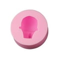Walbest Silicone Doll Face Mold for Chocolate Candy Making 3D Baby Head