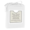 thumbnail image 2 of Cotton House - Wrinkle-Free Microfiber Sheet Set, Double Size, White, 2 of 3