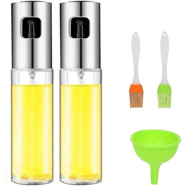 2 Pcs Oil Spray Bottle Oil Spray Oil Sprayer Oil Sprayer Oil Dispenser Vinegar
