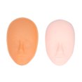 thumbnail image 1 of Silicone Microblading Practice Skin Head Eyebrow Lip Eyeliner Tattoo Training Fake Skin, 1 of 14