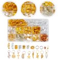 thumbnail image 3 of KAKOWELY 238pcs Dreadlocks Rings Hair Braids Bead Hair Extension Ring Dreadlocks Accessory,1.1X"X0.67"X0.04", 3 of 4