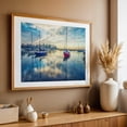 thumbnail image 5 of Red and Blue Sunrise - San Diego California Photography Unframed Wall Art Print 24 x 36 inches, 5 of 7