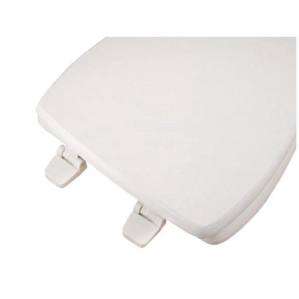 BathDecor Molded Wood Elongated Toilet Seat for Eljer New Emblem