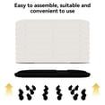 thumbnail image 4 of BeesClover Jardinière Roulante avec Réservoir d'Arrosage Automatique – Bac de Jardin en Acier Galvanisé Robuste, Roues Verrouillables pour Patio, Usage Intérieur et Extérieur – Compatible avec la Mobilité, Conception Sans Pliure, 4 of 7