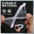 thumbnail image 3 of Uxcell 2500Pcs 0.98" Mini Stitch Gun Fasteners, Clothing Fixer Tag Gun Barbs, White, 3 of 6