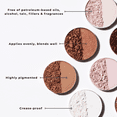 thumbnail image 7 of Honeybee Gardens Pressed Powder Eye Shadow Single REFILL, Daredevil,  matte rich plum, 7 of 7