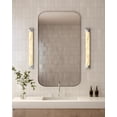 thumbnail image 3 of WV323225VBAR-Alora Lighting-Caesar - 31W LED Bath Vanity-25 Inches Tall and 3 Inches Wide-Vintage Brass Finish, 3 of 7