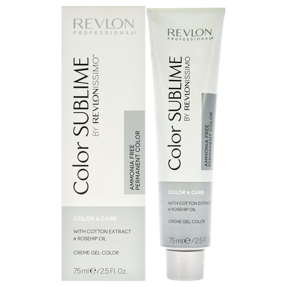 Revlonissimo Color Sublime 8.12 Rubio Claro Ceniza Iredescente Revlon Color de Cabello 2.5 oz