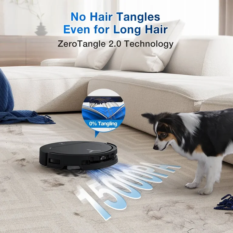 ECOVACS DEEBOT T50 PRO Omni Robot Vacuum and Mop, 3.19” Ultra-Slim