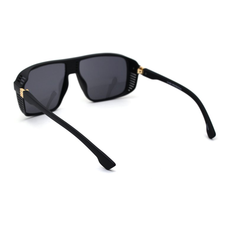 Plastic Gold mirror matte black sunglasses Costa Fantail Pro Sunglasses- matte black with gold mirror  main image 4