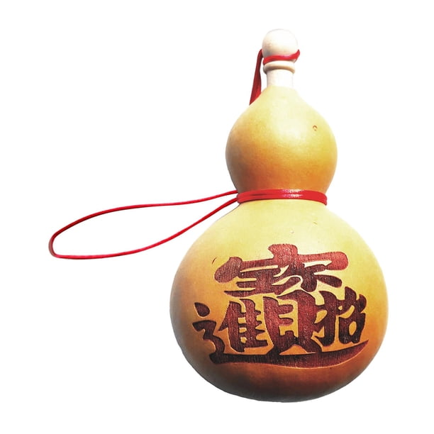 Botella de agua portátil con forma de calabaza, tetera china para bebidas, adorno de calabaza, calabaza de vino para patio, hotel, decoración de interiores del hogar estilo C
