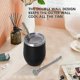 thumbnail image 5 of Yerba Mate Gourd Tea Cup Set 355ml double-walled stainless steel coffee water cup with lid 2 Bombillas straws, 5 of 5
