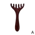 thumbnail image 1 of Massage Comb Wooden Wide Tooth Comb Head Scalp Hair Care Sandalwood Comb Gift, 1 of 5