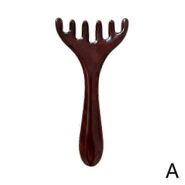 Massage Comb Wooden Wide Tooth Comb Head Scalp Hair Care Sandalwood Comb Gift