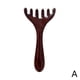 thumbnail image 1 of Massage Comb Wooden Wide Tooth Comb Head Scalp Hair Care Sandalwood Comb Gift, 1 of 5