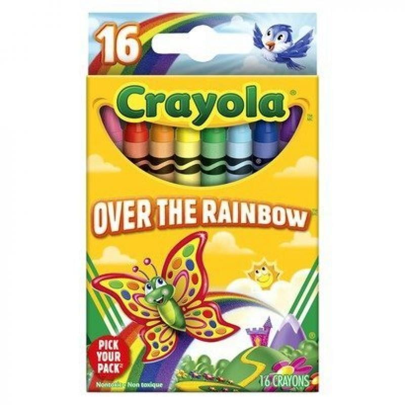 Crayola Triangular Crayon Classpack, 16 Colors, 256 Count