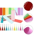 thumbnail image 4 of Milue Party Decors DIY Project Blank Kraft Paper Bookmarks Set, Rectangle Book Marks, 4 of 8
