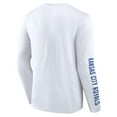 thumbnail image 3 of Men's Fanatics  White Kansas City Royals Press Box Long Sleeve T-Shirt, 3 of 3