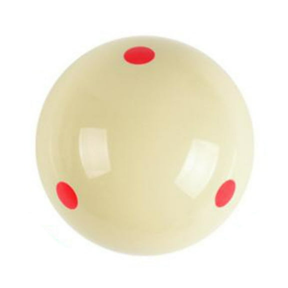 Blue 6 Dot - Spot Pool - Billiard Practice Training Cue Ball 6 Oz - 2 1/4" Red Fangkenuo