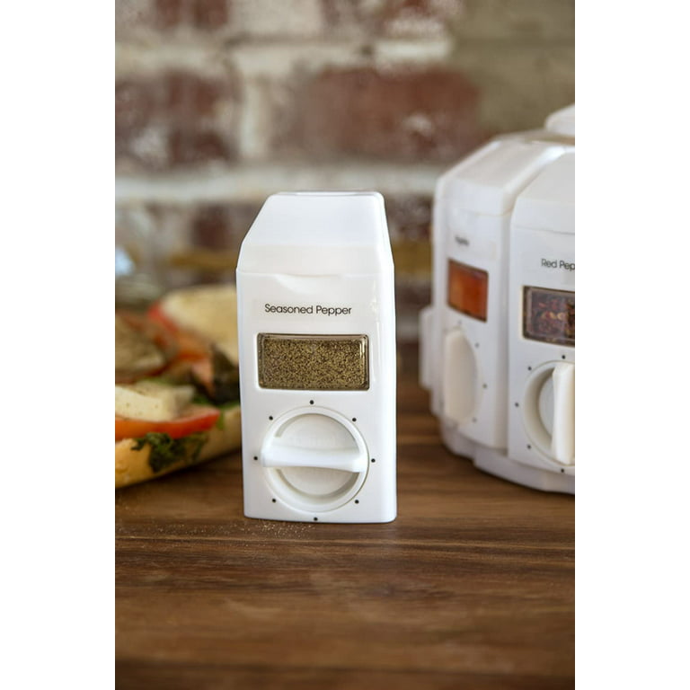 Spice Carousel, , If your cabinets are packed and your countertop  space is minimal, we ~strongly~ advise you to get this spice carousel. It  rotates, auto-measures AND you