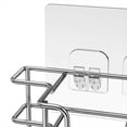 thumbnail image 3 of Soporte para Cepillo de Dientes Montado en la Pared para BañO, Organizador de Accesorios de BañO de Acero Inoxidable con 3 Ranuras para Espacios PequeñOs-A, 3 of 5