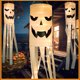 thumbnail image 3 of Fantasma Iluminado Con Sombreros Bruja Luces LED Halloween Aterrador, 3 of 9