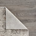 thumbnail image 5 of 5' X 8' Cream Abstract Distressed Area Rug, 5 of 8