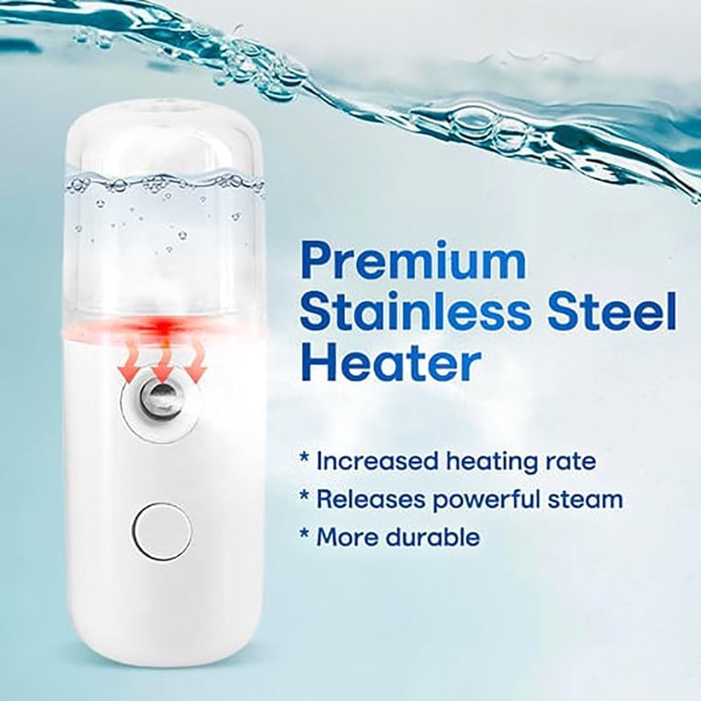 Portable Garment Steamer - 900W Handheld Clothes Steamer, 15-Second Heat Up, 70ml Tank