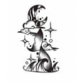 thumbnail image 1 of Pegatinas de tatuaje de hierbas con degradado, lavables, no reflectantes, semipermanentes, para hombres, brazo de flores oscuras, para mujeres, a prueba de agua, 1 of 1