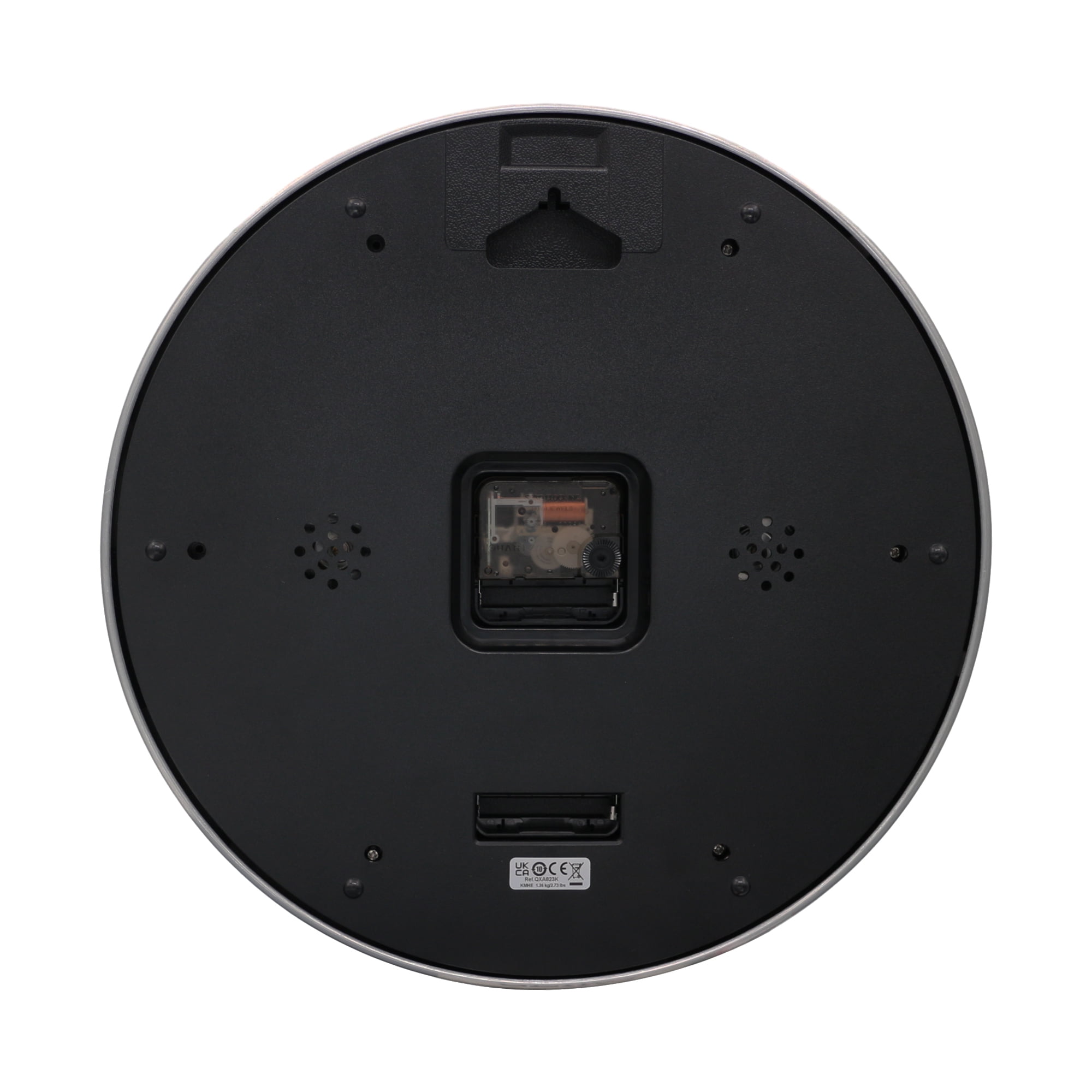 Seiko QXA823KLH Wall Clock, Black