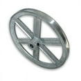 thumbnail image 2 of Chicago Die Cast  10 in. Dia. Zinc  Single V Grooved Pulley, 2 of 2