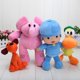 thumbnail image 5 of GDCB 4 piezas / 4 piezas Pocoyo und Freunde Plüschpuppe Pocoyo Pato Loula Elly Schläfriges Vogelmädchen Kuscheltiere Colección de personajes de dibujos animados Juguete Zhivalor LL-0576, 5 of 6