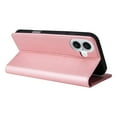 thumbnail image 6 of for iPhone 16 Wallet Case with RFID Blocking Credit Card Holder, Magnetic Closure PU Leather Folio Flip Kickstand Shockproof Cover Women Men for iPhone 16,Rosegold, 6 of 8