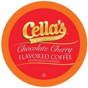 Tootsie Roll Cellas Chocolate Cherry FLAVORED Coffee Pods, Keurig 2.0 K-Cup Brewer Compatible, Chocolate Cherry 40 Count