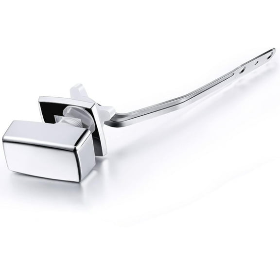 Lsupdaol 1 Pack Toilet Flush Handle Replacement Kit, Toilet Trip Levers Side Mount Compatible with Kohler K-3722-0 Toilets/Kohler 85114-CP Trip Lever Kit, Polished Chrome
