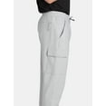 thumbnail image 2 of Athletic Works Men's and Men's Big French Terry Pants, 29.5" Inseam, Sizes S-3XL, 2 of 5