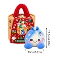 thumbnail image 2 of Christmas Mystery Plush Dumpling Blind Box Cute Holiday Stuffed Animal Surprise Toy Kawaii Collectibles Santa Snowman Stocking Stuffer, 2 of 3