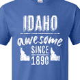 thumbnail image 4 of Inktastic Idaho Awesome Since 1890 T-Shirt, 4 of 5