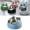 Blue, variant on Elevated Pet Cat Food Water Bowl, Raised Cat Stainless Steel Dish with Stand, Tilted Cat Bowl Anti Vomiting, Cat Bowl for for Cat, Kitten, Puppy, Dog