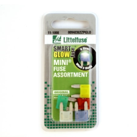 Littelfuse Mini SmartGlow Fuse Assortment 5 pack