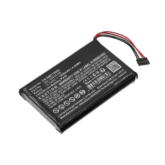 Replacement Battery for Garmin T 5 mini,T5 mini GPS tracking collar,TT 15 mini,TT15 mini GPS tracking,TT15 mini training collar,010-11828-40,351-00035-09,361-00035-09,1200mAh