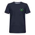 thumbnail image 3 of Wancir Mens Shirts Clearance Sale Man Falling Shoulders Printing Motion Bodybuilding T-shirt, 3 of 3