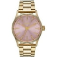 thumbnail image 1 of Nixon Men's A4502360 Sentry 38 SS Light Gold Pink Steel Watch, 1 of 3
