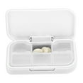 thumbnail image 2 of Unique Bargains 1 Pc Pill Case 6 Grid Waterproof Pill Box White, 2 of 6