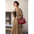 thumbnail image 4 of Sac à Main en Cuir Véritable pour Femmes, Sac Fourre-Tout de Haute Qualité pour Femmes d'Âge Moyen, 4 of 5